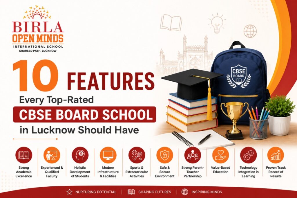 10 Features Every Top-Rated CBSE Board School in Lucknow Should Have